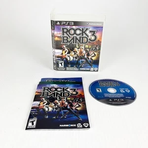 Rock Band 3 Video Game for Sony PlayStation 3 PS3 - Picture 1 of 1
