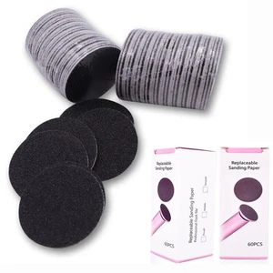 Brand New 60Pcs Replacement Sandpaper Electric Foot Grinder File Pedicure Tool - Picture 1 of 14
