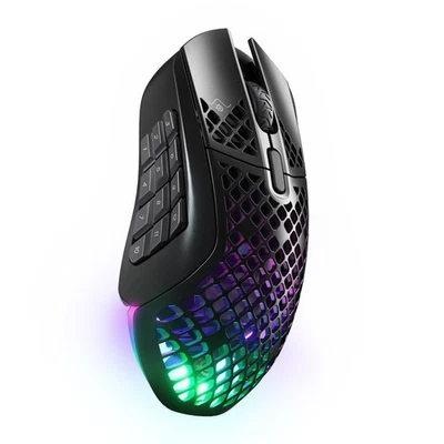 SteelSeries Aerox 9 Wireless - Holey RGB Gaming Mouse - Ultra-lightweight Wat... - Image 1 of 4