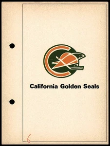 1971-72 Toronto Sun NHL Action Players Emblem California Golden Seals - Bild 1 von 2