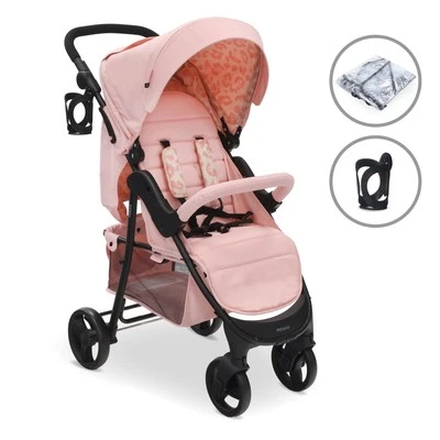 My Babiie MB30 Plus Pushchair - Pink Leopard - Image 1 of 4