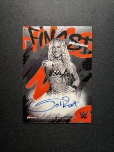 2025 Topps WWE Finest #FA-RCA Sol Ruca On Card Auto SP - Picture 1 of 2