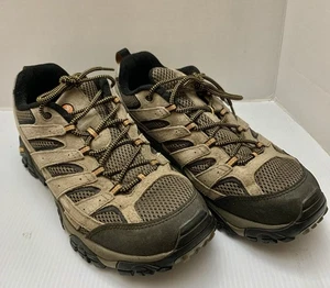 Scarpe da trekking Merrill uomo Moab taglia 13 noce scamosciato basse Vibram outdoor, comode - Foto 1 di 12