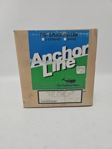 Anchor Line 3-Strand 3/8" x 200' Feet Thimble Spliced One End - Brand New - Picture 1 of 9