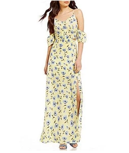 Blue Pepper womens printed Maxi Dress size large NWT - Picture 1 of 6