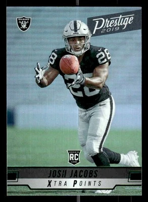 2019 Panini Prestige #240 Josh Jacobs Xtra Points Green - Image 1 of 2