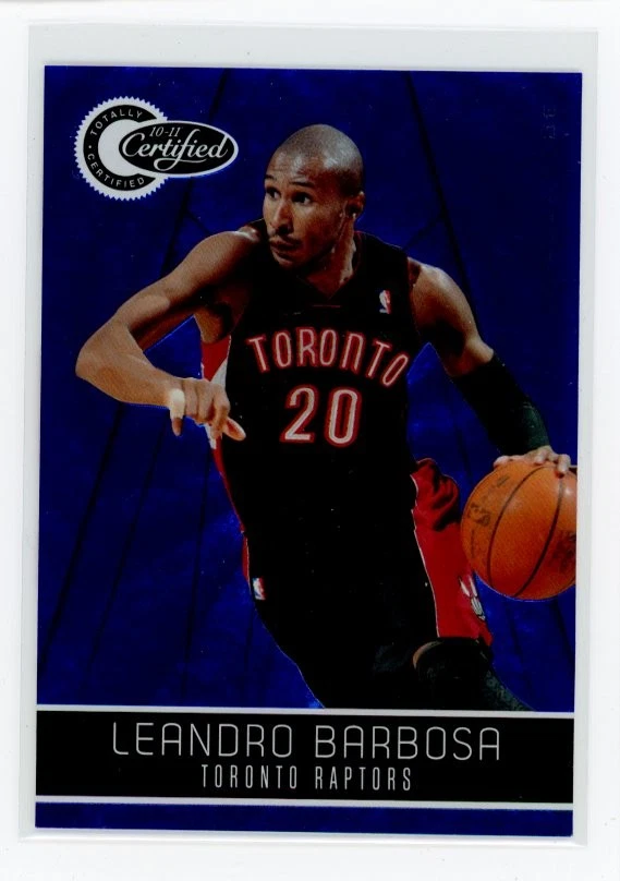 2010-11 Panini Totally Certified #109 Leandro Barbosa Totally Blue #/299 - Image 1 of 2