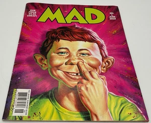 Mad Magazine June 2018 No. 1 Middle Finger Nose Pick NICE Fast Free Shipping! - Picture 1 of 4