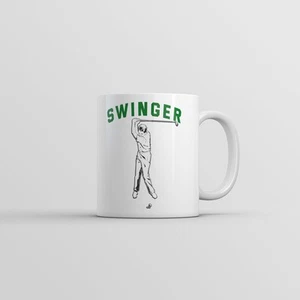 Swinger Mug Funny Sarcastic Golfing Novelty Coffee Cup - Imagen 1 de 7
