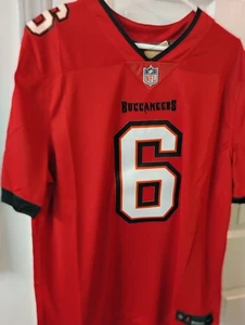 NWT NFL Nike Dri-Fit Tampa Bay Buccs #6 Baker Mayfield Jersey Size XL - Picture 1 of 2