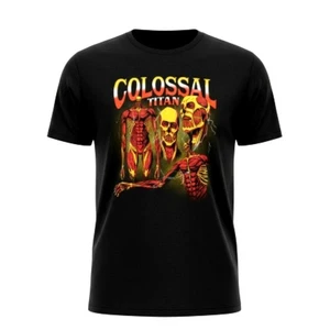 Attack on Titan letzte Saison schwarzes grafisches Herren-T-Shirt – Small - Bild 1 von 4