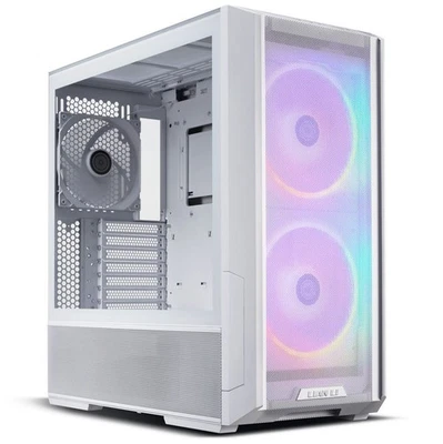 Lian Li Lancool 216 Midi Tower PC Trasparente Bianco ATX LANCOOL216RW - Immagine 1 di 4