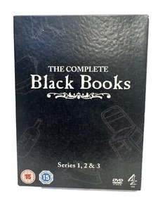 The Complete Black Books, Series1,2,3 DVD Set, Region 2, Very Good - Picture 1 of 4