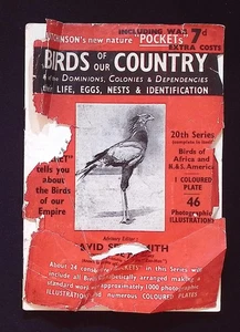 Hutchinson's New Nature "Pockets" Birds of our Country booklet, 20th Series - Picture 1 of 5