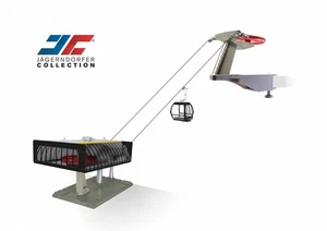 Jägerndorfer - Doppelmayr D-Line Spielset schwarz-gelb - 1:32 | LGB - JC84383 - Picture 1 of 1