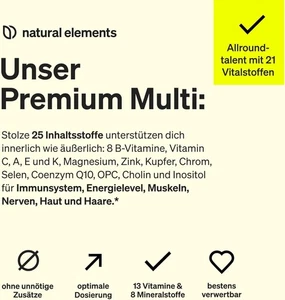 Multivitamin - Comprehensive complex with bioactive forms and premium - Bild 1 von 5