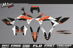 Grafik kit fur KTM EXC EXC-F 125 250 300 350 450 2012 2013 Aufkleber Dekor