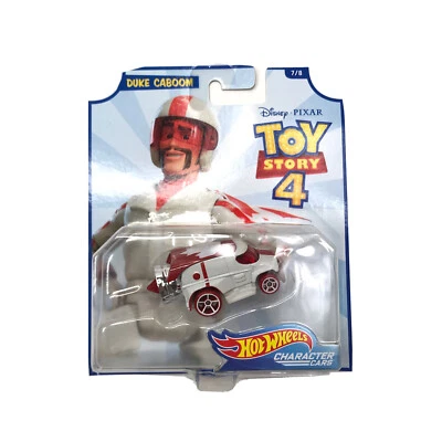 Coche Personaje Duke Caboom Toy Story 4 Hot Wheels de Disney y Pixar 7 de 8 Foto 1 de 4