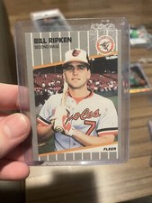Bill Ripken 1989 Fleer 616 FFACE ERROR CARD Rare RC Orioles
