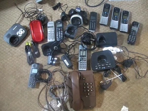 cordless phones bundle for spares - Zdjęcie 1 z 5