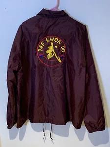 Cardinal Vintage 1980s Coach Jacket Mens Size Extra Large XL Tae Kwon Do - Picture 1 of 5