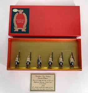Tradition Toy Soldiers; #14 Highland Infantry, Sudan 1898 - 54mm mit Box - Bild 1 von 9