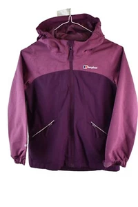 Berghaus Kids Girls Berghaus Zip Up anorak Jacket Size 7/8 Yrs Purple AQ2 - Picture 1 of 9