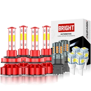 For 16 17 18 Maxima S|SL|SV LED Headlight Turn Signal Side Marker Lights Bulbs - Picture 1 of 12