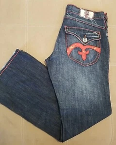 Laguna Beach Jeans Men's 36 x 34 Denim Red Stitch Made In USA  - Picture 1 of 8