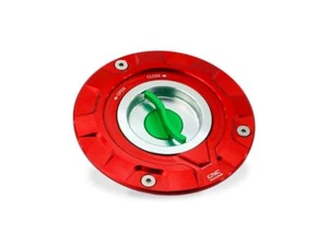 TAPPO SERBATOIO CARBURANTE TRICOLORE CNC RACING PER DUCATI STREETFIGHTER 1098 - Foto 1 di 3