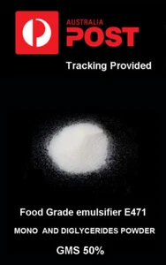 100g Food Grade emulsifier E471 – MONO AND DIGLYCERIDES POWDER - GMS 50 - Bild 1 von 3