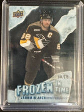 2022-23 Upper Deck Trilogy Frozen In Time Jaromir Jagr /275 Pittsburgh Penguins