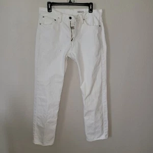Men's Polo Ralph Lauren White  Classic Jeans- Size: 32x32 - Picture 1 of 7
