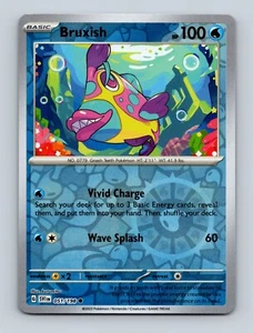 Bruxish 051/198 Pokémon Scarlet & Violet Common Reverse Holo NM - Picture 1 of 2