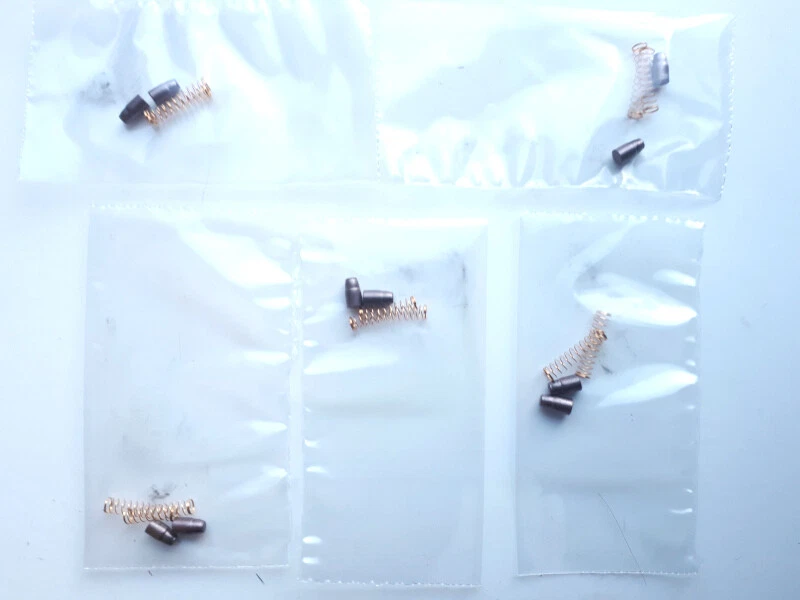 Fleischmann 5x 6519 Schleifkohlen, je 2 Kohlen mit Federn, NEU OVP, Spur H0 - Bild 1 von 1