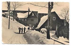 AK Klingenthal 3 Aschbergstraße 1957 Postkarte Ansichtskarte Winter - Bild 1 von 2