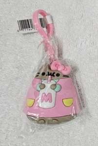 Pusheenbox Pusheen Zaino Portachiavi Clip MIlkshake Fiocco Carino NUOVO - Foto 1 di 3