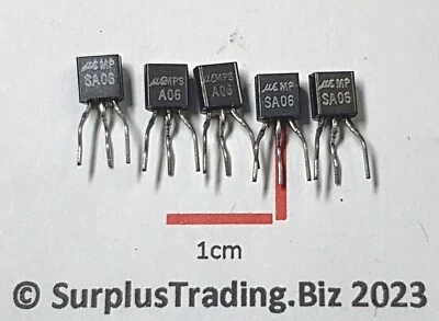 Micro Electronics MPSA06 NPN General Purpose Transistor (Pack of 5) - Image 1 of 3