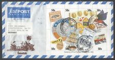AOP Tonga 1986 Stamp Centenary MS miniature sheet on cover to Germany