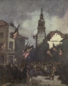 4201 Sheldon-Williams - Canadian Front 1920 - Occupation of Mons, 15 Nov 1918 - Picture 1 of 1