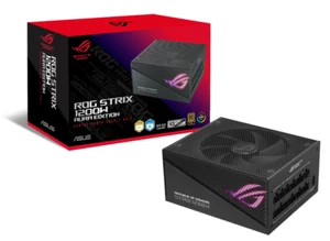 ASUS ROG STRIX 1200W 80+ Gold Aura Edition Fully Modular ATX Power Supply - Picture 1 of 2