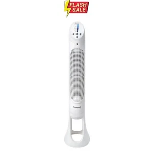 Honeywell - QuietSet 5-Speed Oscillating Tower Fan White HYF260W - White - Picture 1 of 3