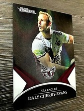 2016 NRL TRADERS 'SPECIAL BLACK' PARALLEL TRAD/CARD-DALY CHERRY-EVANS/SEA EAGLES