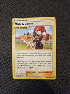 Misty & Lorelei 199/236 Non Holo Cosmic Eclipse Pokemon Karte Near Mint - Bild 1 von 2