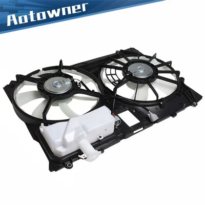 Radiator Condenser Cooling Fan Assembly 622080 For Toyota Sienna 2006 2007 2008 - Image 1 of 4