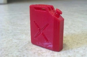 RC 1/10 Scale Gas Pack 3 Gallon RED with Mount 3D Printed Off Road Gas Can - Picture 1 of 1