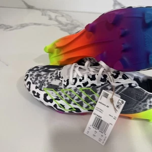 Adidas Adizero 40 Football Cleats Cloud White Mismatch GY4488 Men Size 10 - Picture 1 of 5