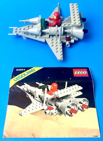 Lego Space Set: X-1 Patrol Craft (6861) Complete w/ Instructions 1980