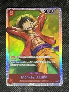One Piece EX Gear 5 MONKEY.D.LUFFY #ST21-014 FOIL SUPER RARO - Foto 1 di 2
