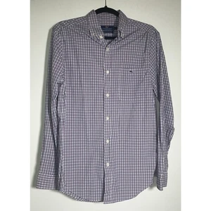 Vineyard Vines Shirt Mens Small Classic Fit Tucker Pink Blue White - Picture 1 of 4